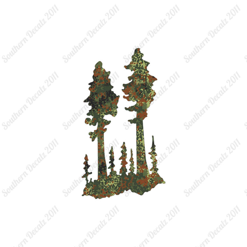 Palm Trees Forest Drawing