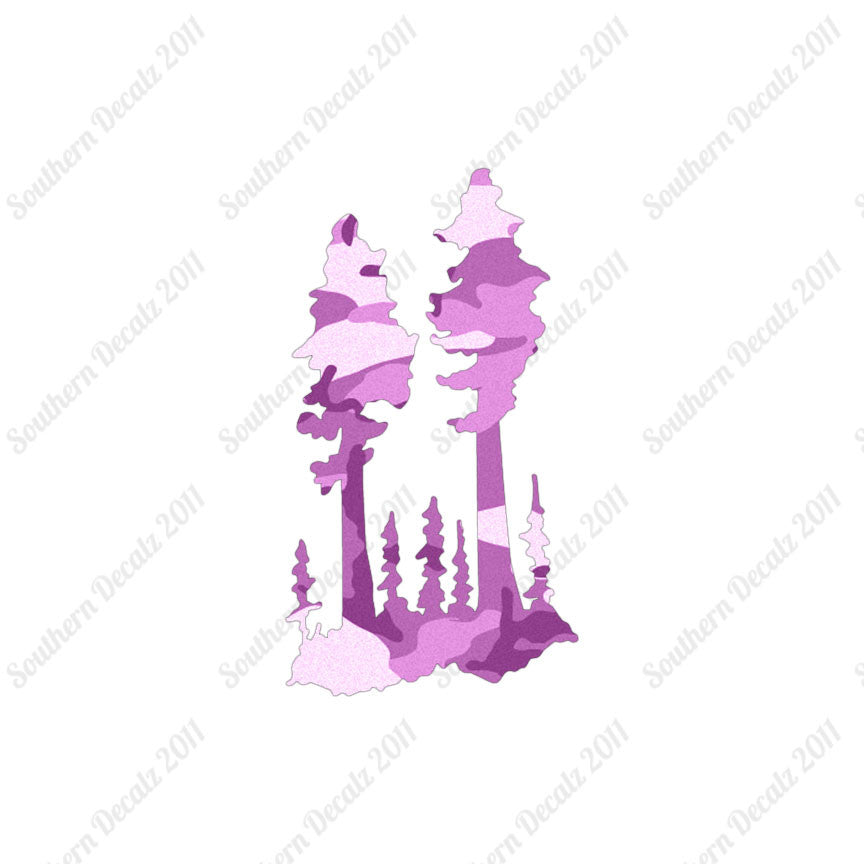Palm Trees Forest Drawing