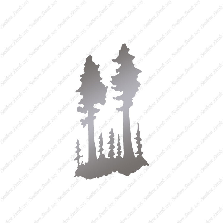 Palm Trees Forest Drawing