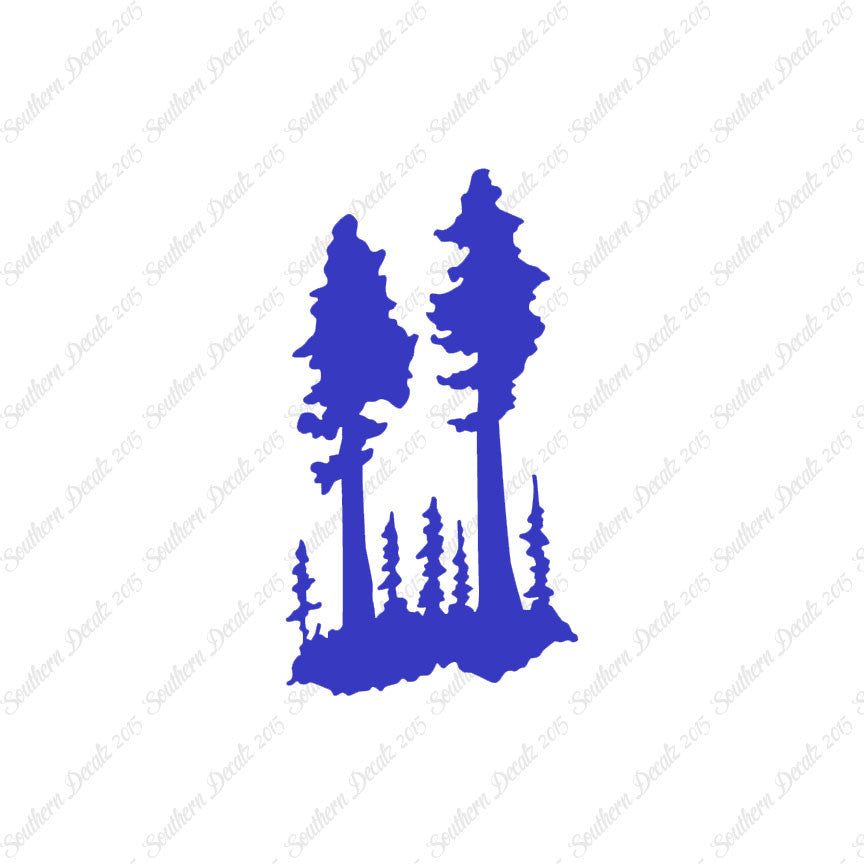 Palm Trees Forest Drawing