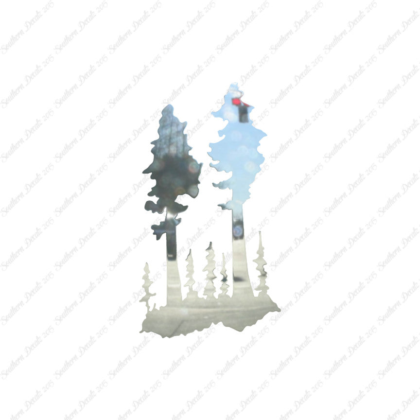 Palm Trees Forest Drawing