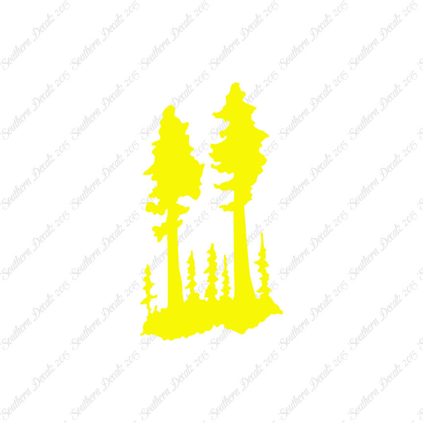 Palm Trees Forest Drawing