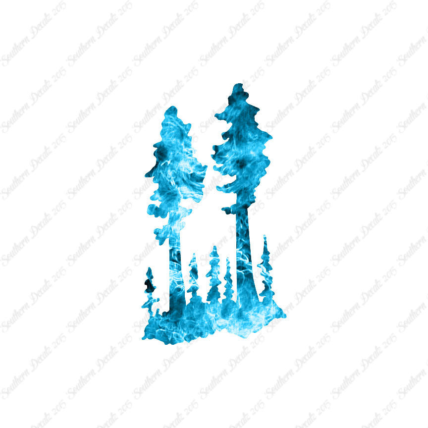 Palm Trees Forest Drawing