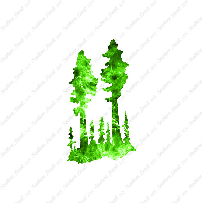 Palm Trees Forest Drawing