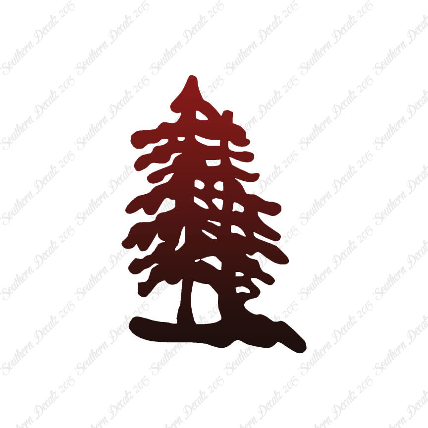Pine Trees Art Drawing