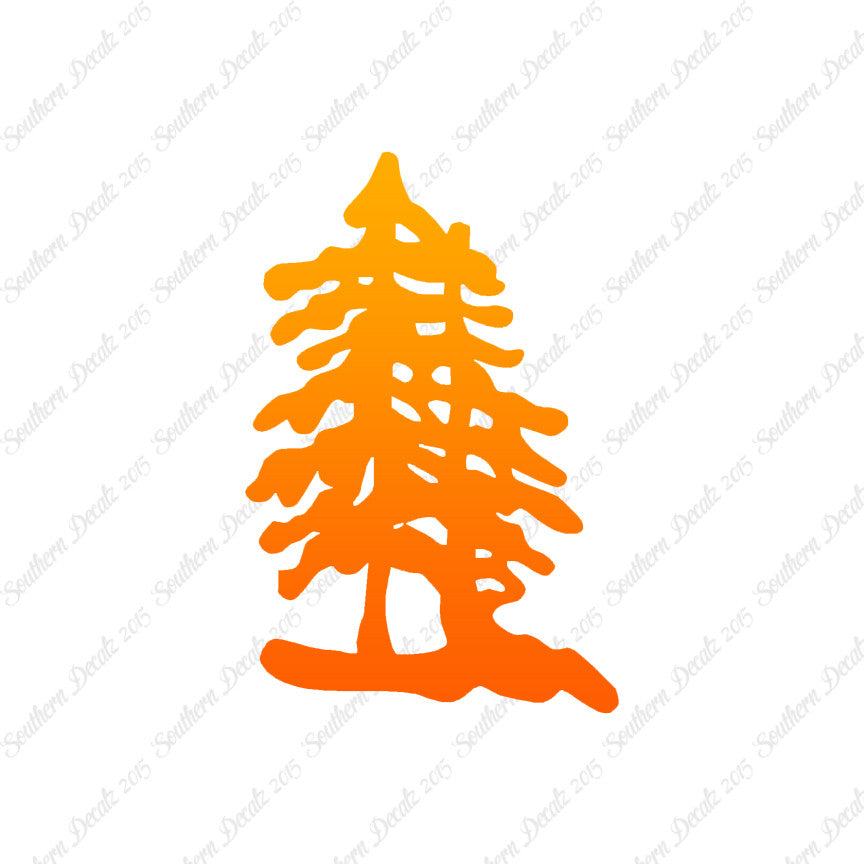 Pine Trees Art Drawing