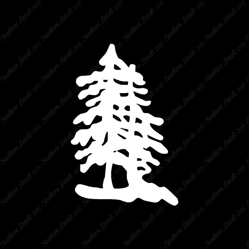 Pine Trees Art Drawing