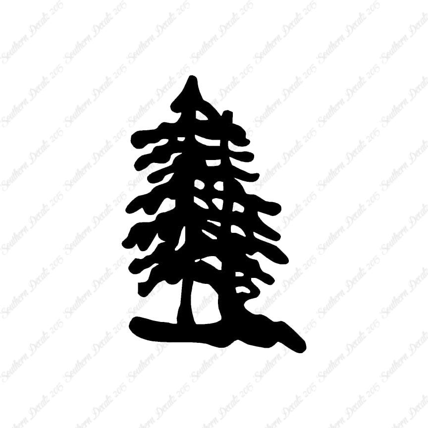 Pine Trees Art Drawing
