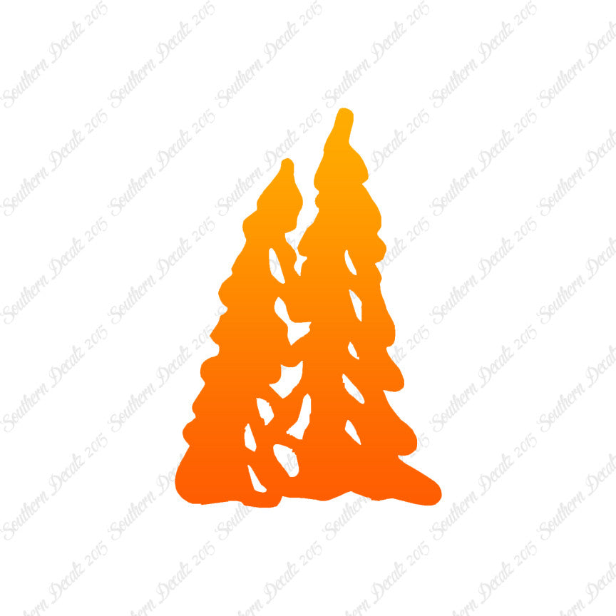 Trees Pine Drawing Art