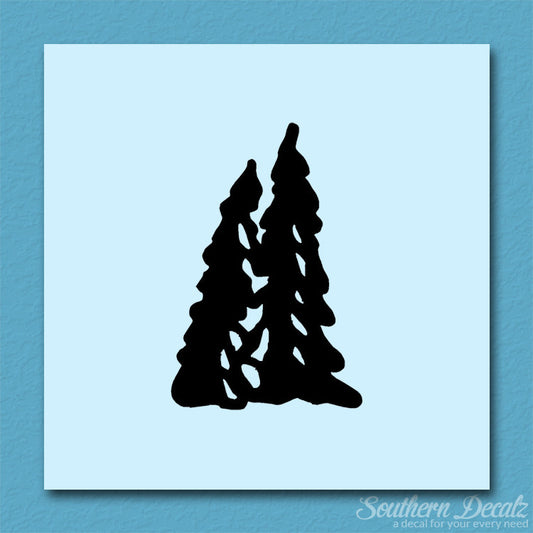 Trees Pine Drawing Art