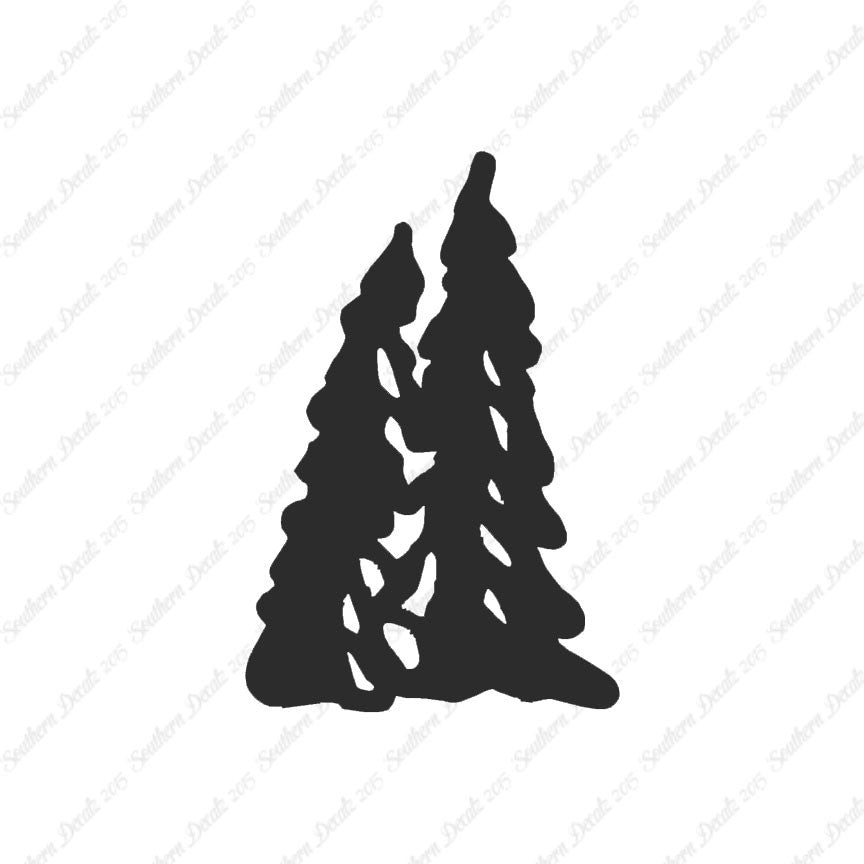 Trees Pine Drawing Art
