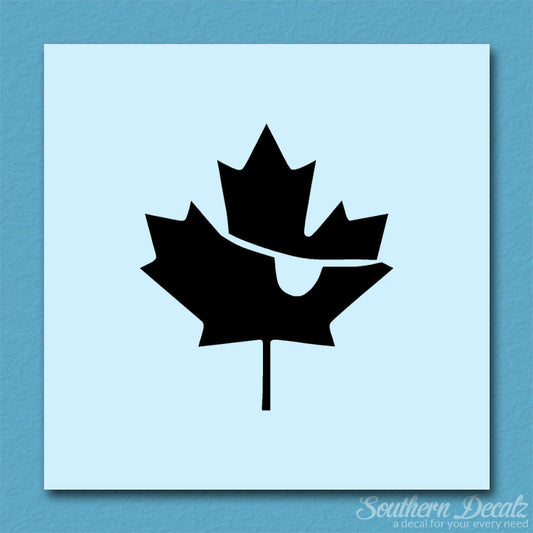 Pirate Canadian Flag Maple Leaf