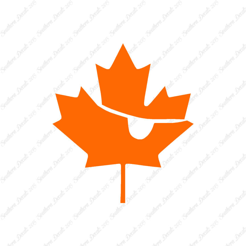 Pirate Canadian Flag Maple Leaf