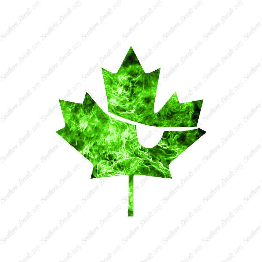 Pirate Canadian Flag Maple Leaf