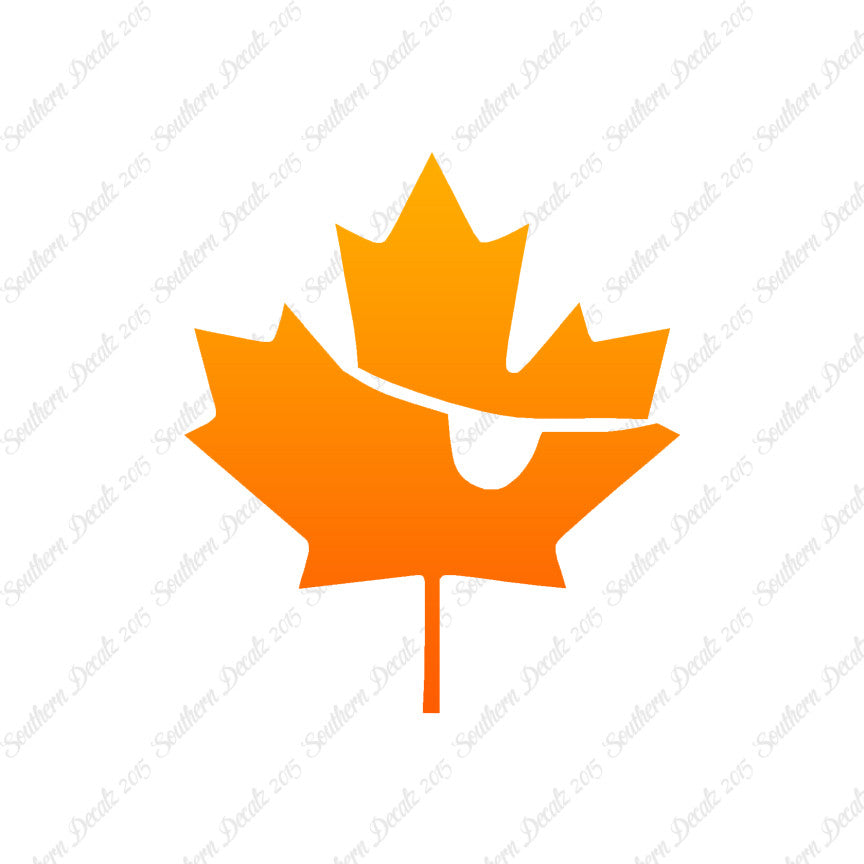 Pirate Canadian Flag Maple Leaf