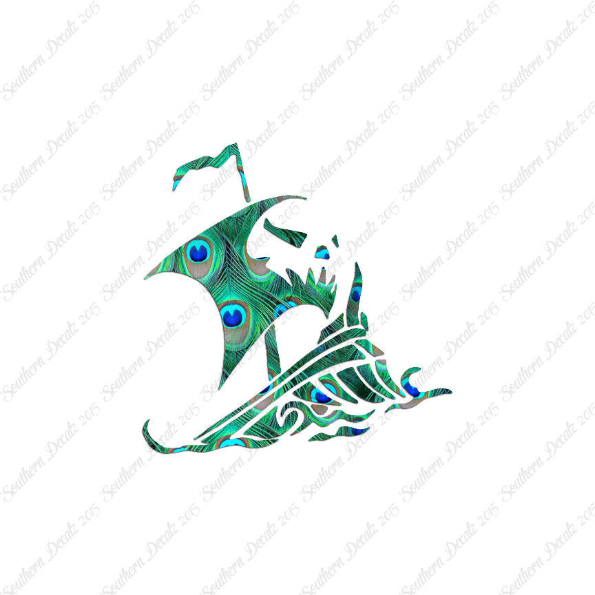 Tribal Pirate Ship Flag