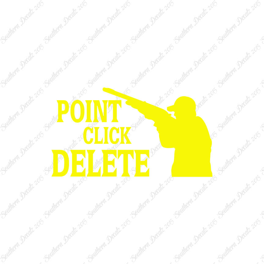 Point Click Delete Hunting Hunter