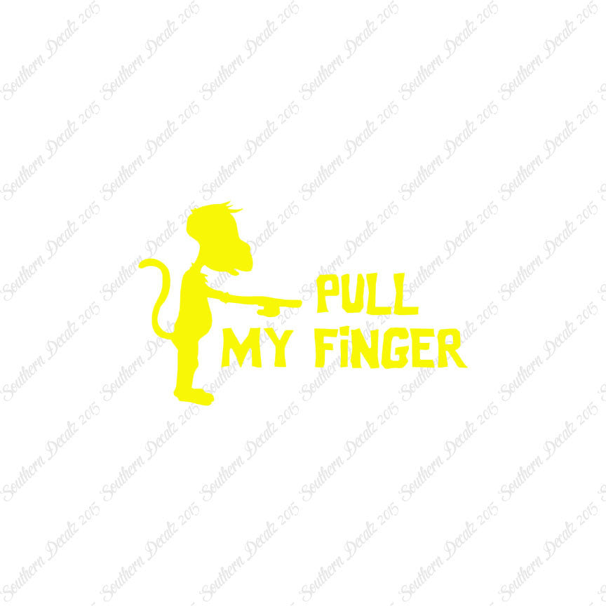 Pull My Finger Monkey