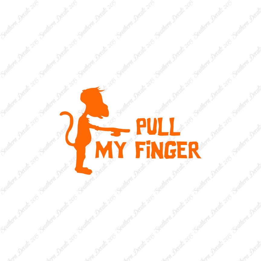 Pull My Finger Monkey
