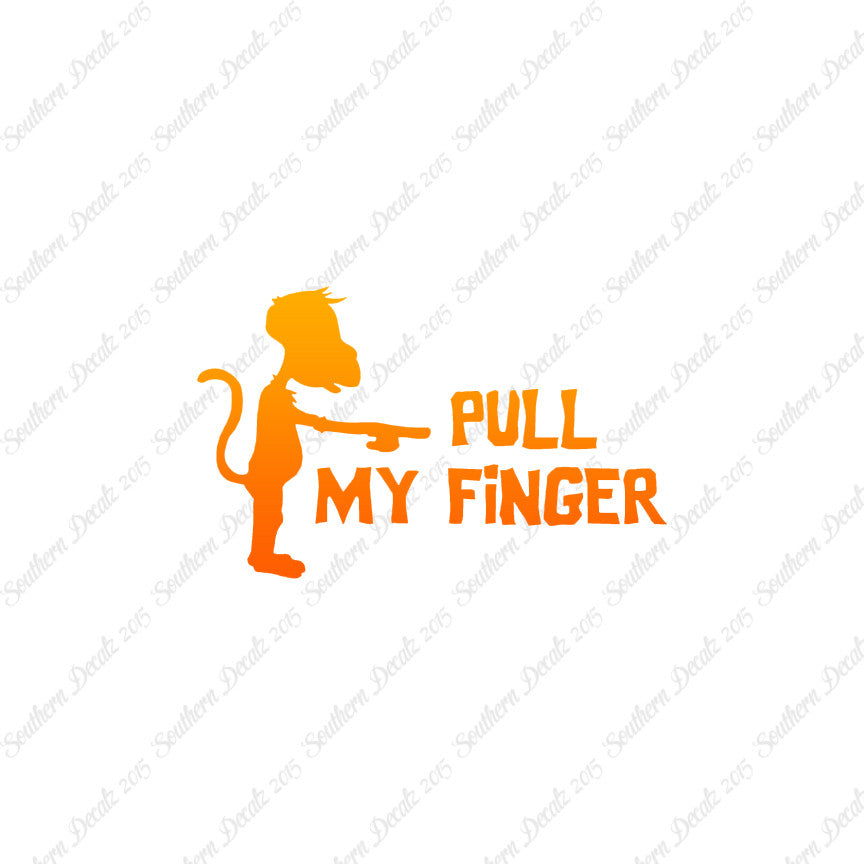 Pull My Finger Monkey