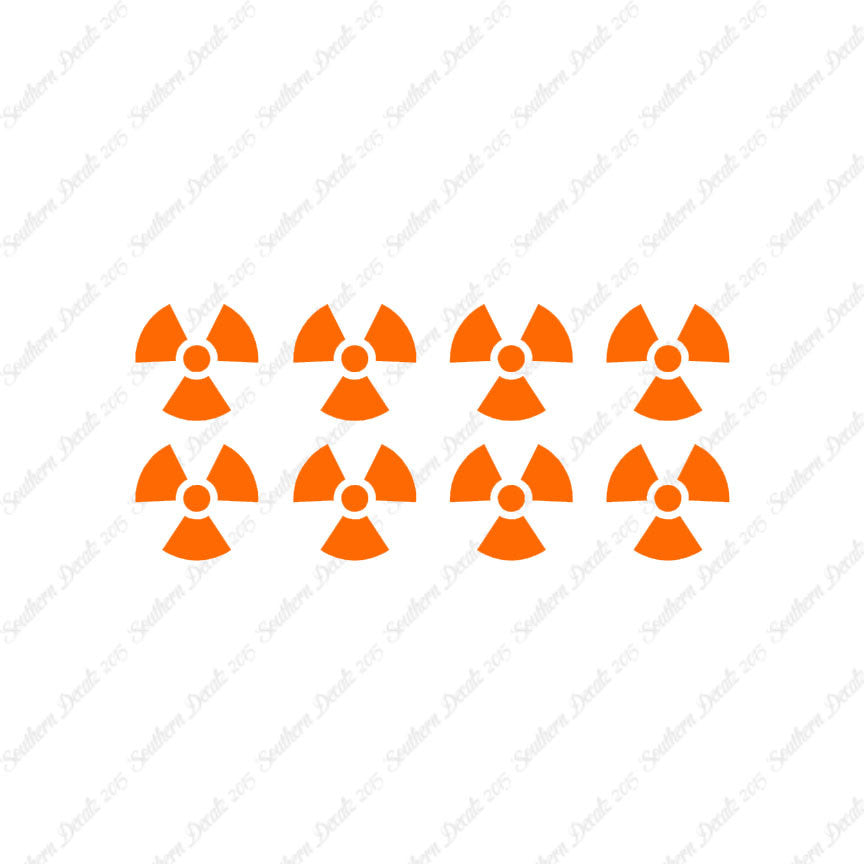 Eight Radioactive Symbols