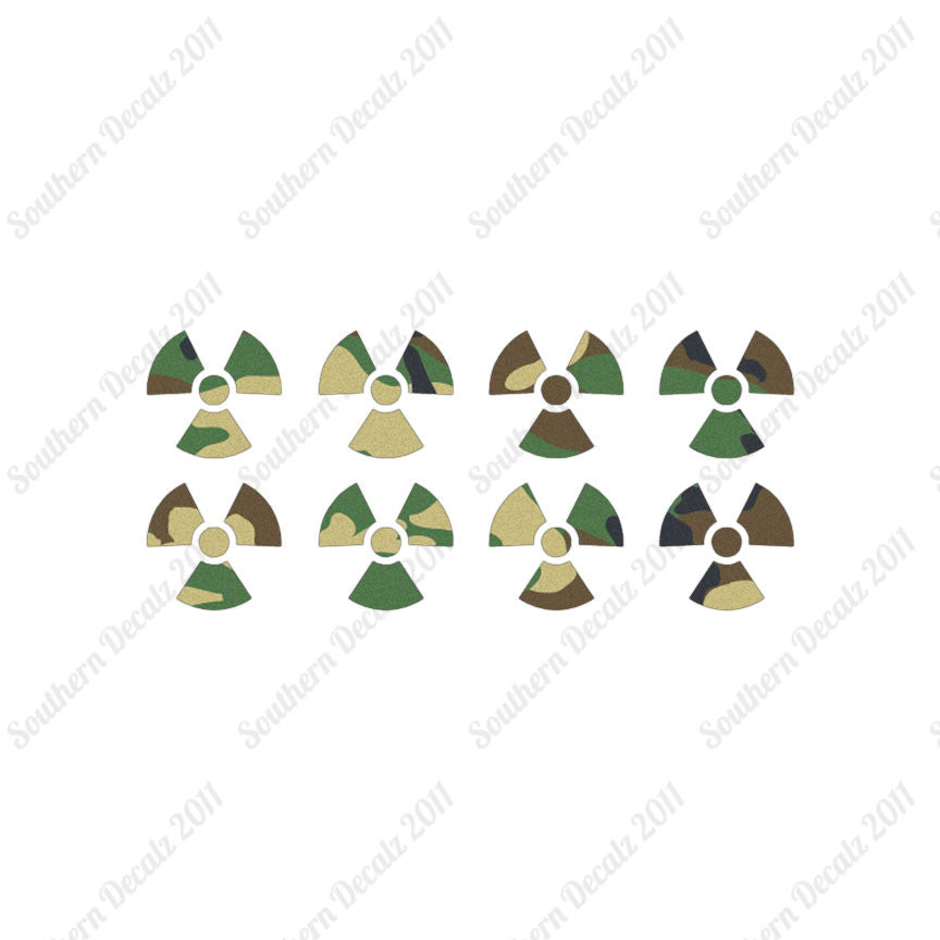 Eight Radioactive Symbols