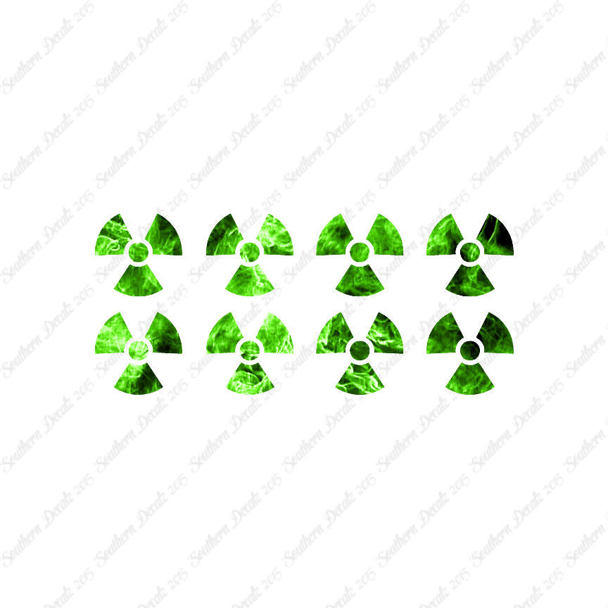 Eight Radioactive Symbols