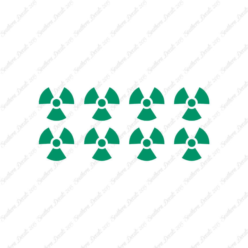 Eight Radioactive Symbols