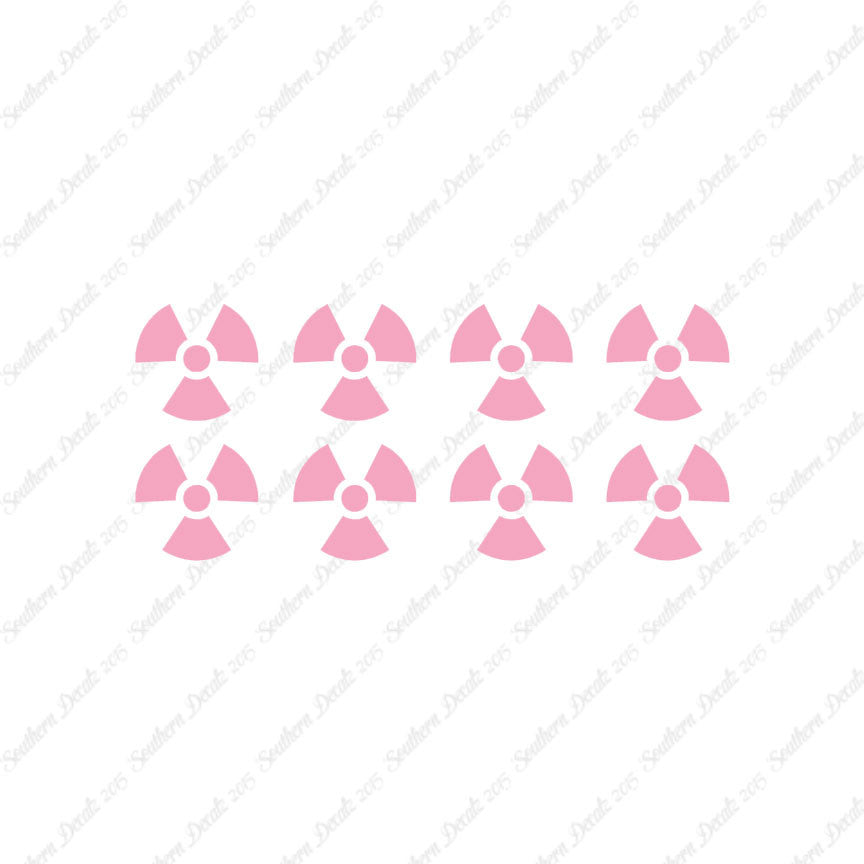 Eight Radioactive Symbols