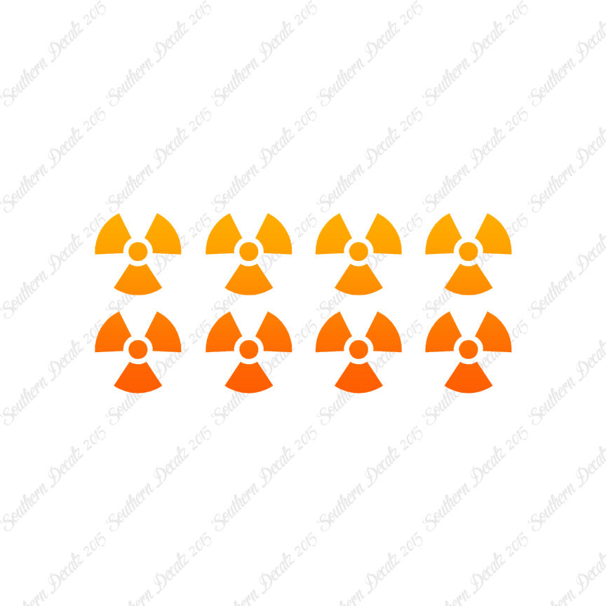 Eight Radioactive Symbols