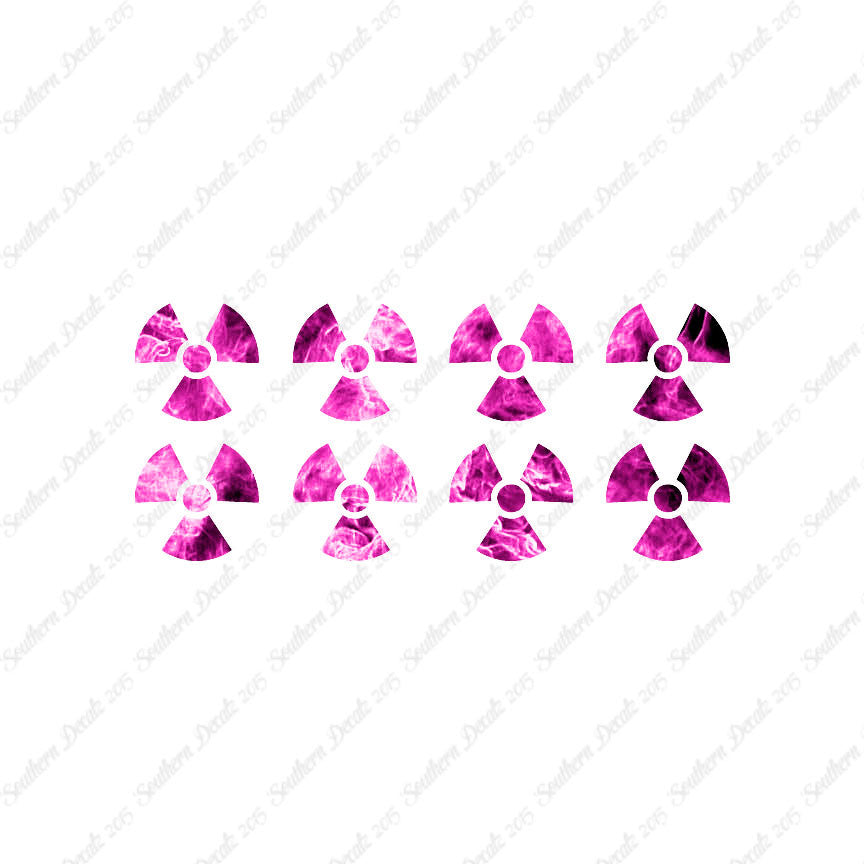 Eight Radioactive Symbols