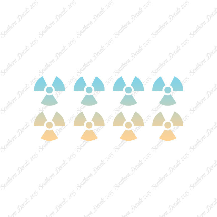 Eight Radioactive Symbols