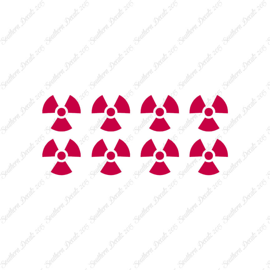 Eight Radioactive Symbols