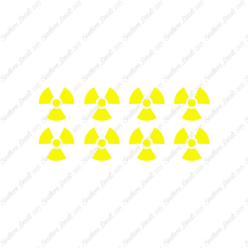 Eight Radioactive Symbols