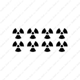 Eight Radioactive Symbols