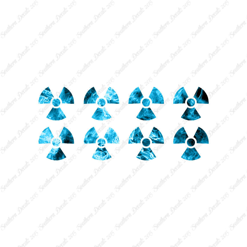 Eight Radioactive Symbols