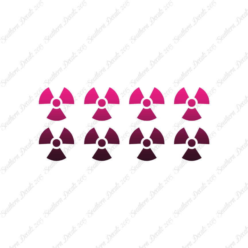 Eight Radioactive Symbols