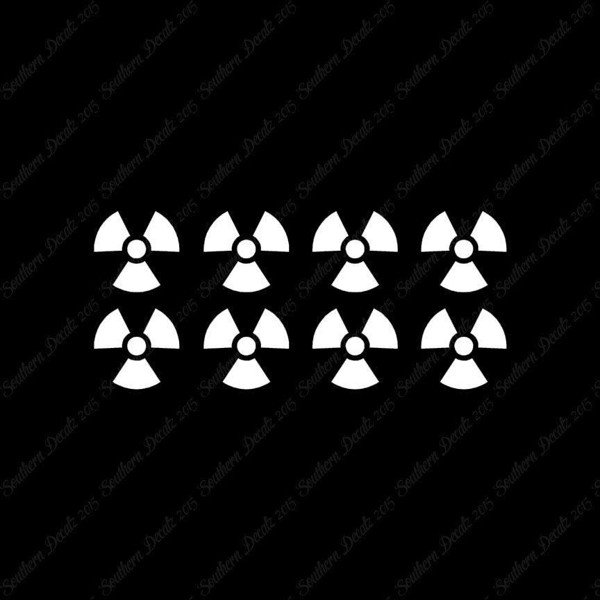 Eight Radioactive Symbols
