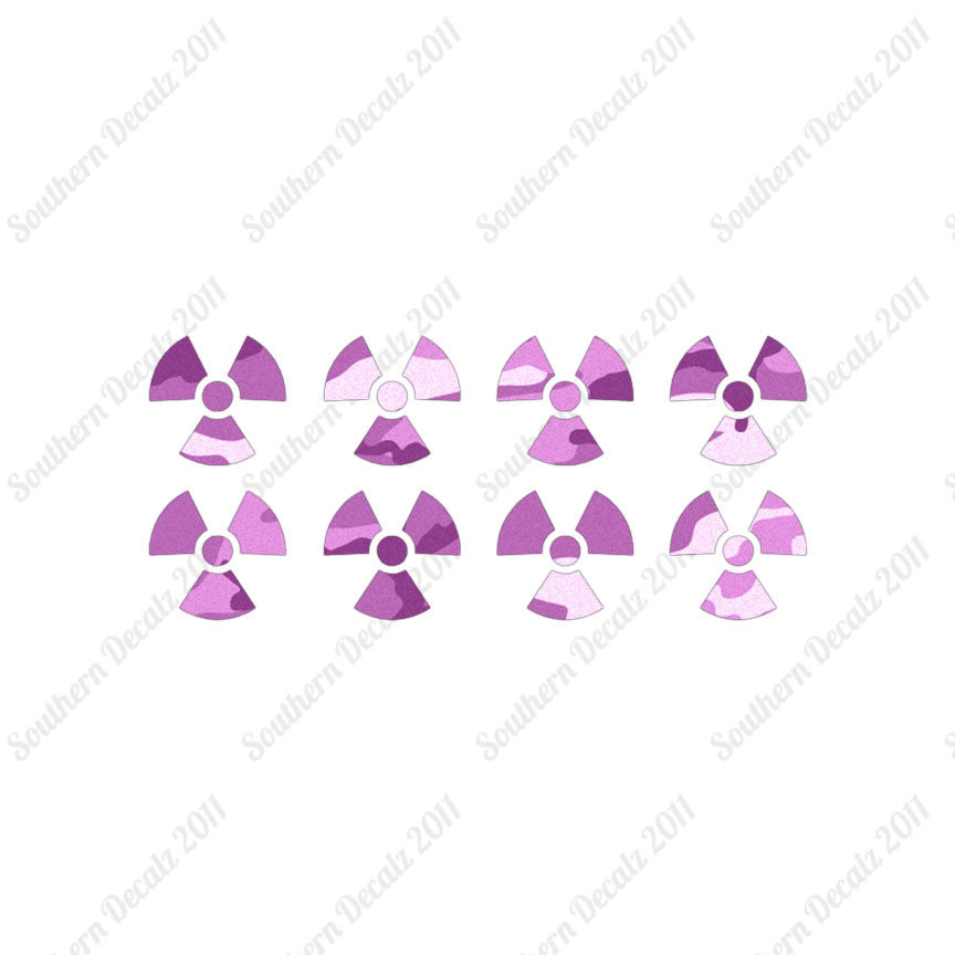 Eight Radioactive Symbols
