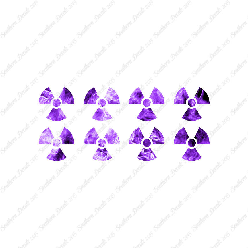 Eight Radioactive Symbols