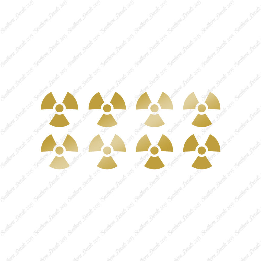 Eight Radioactive Symbols