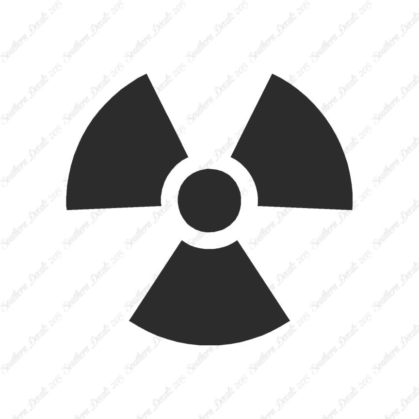 Radioactive Warning Symbol