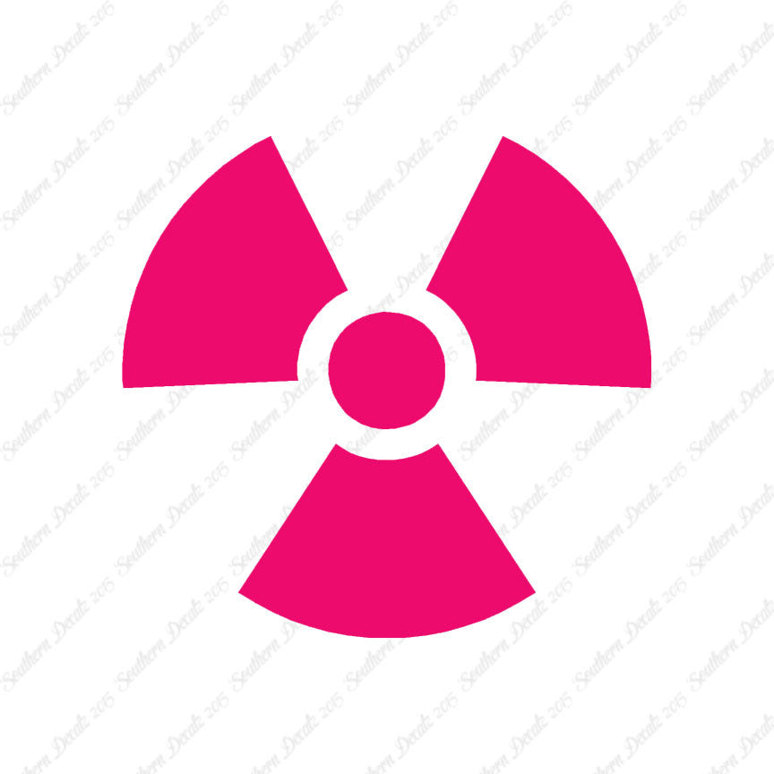 Radioactive Warning Symbol
