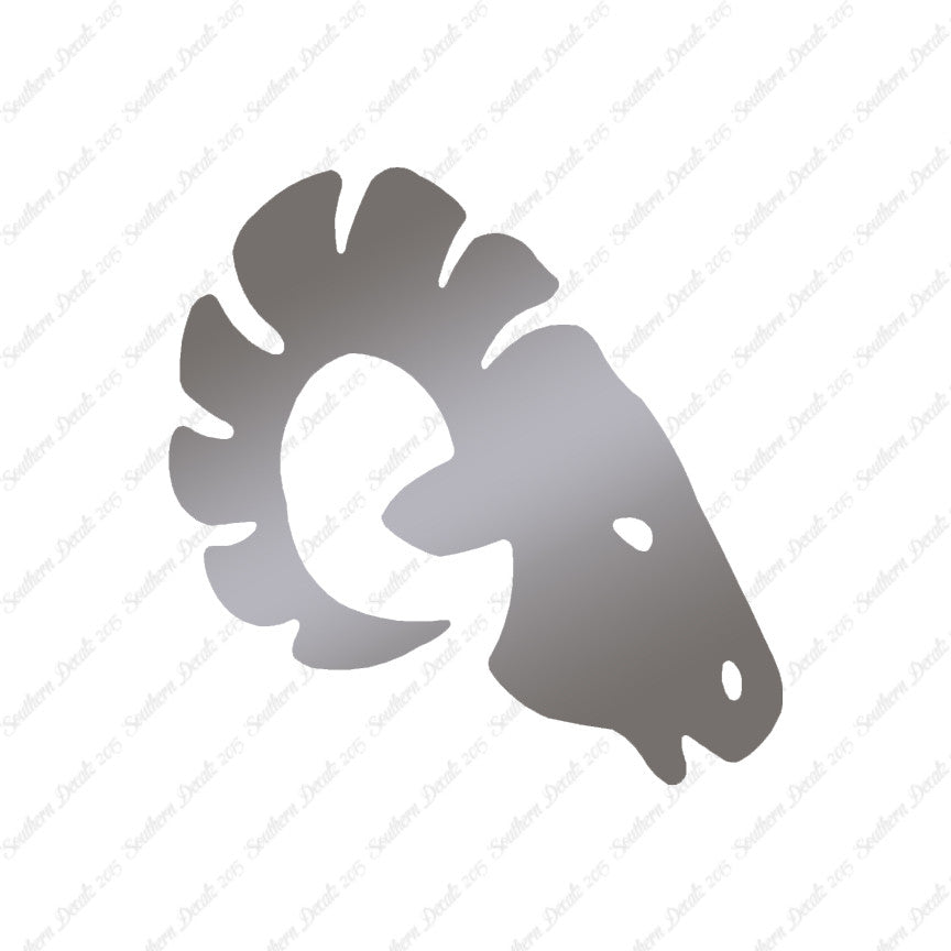 Tribal Ram Skull