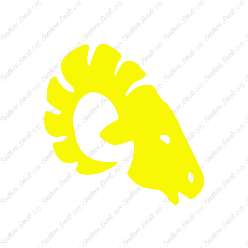 Tribal Ram Skull