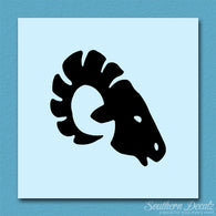 Tribal Ram Skull