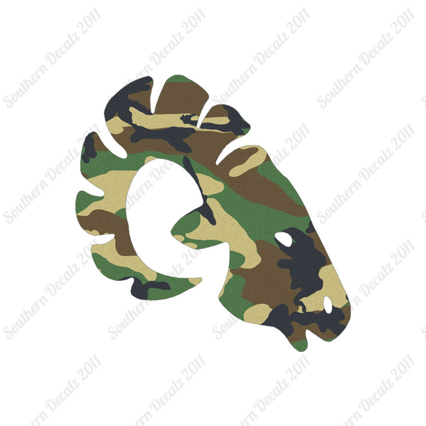 Tribal Ram Skull