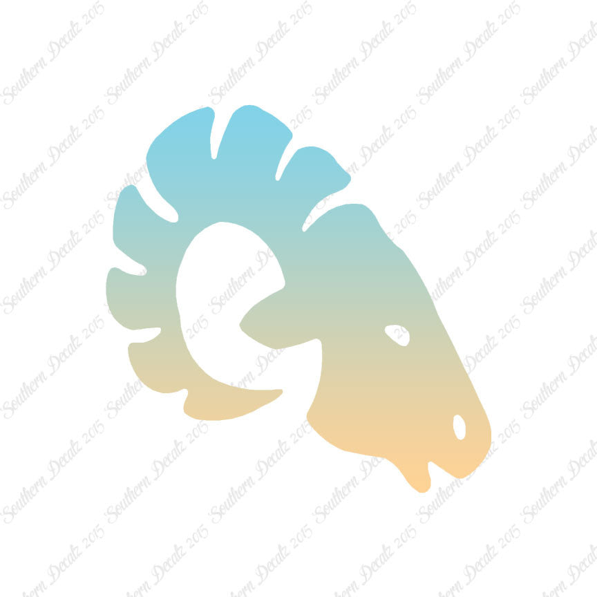 Tribal Ram Skull