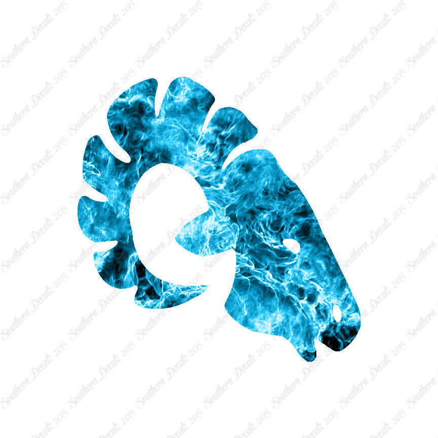 Tribal Ram Skull