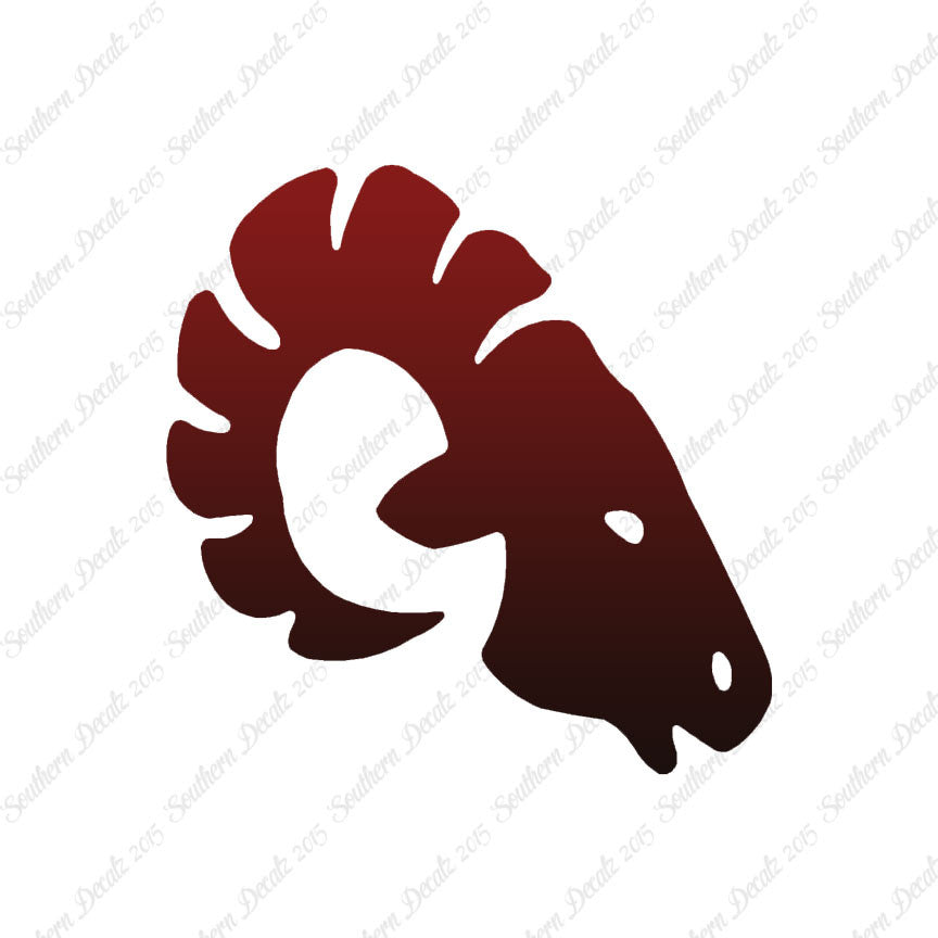 Tribal Ram Skull